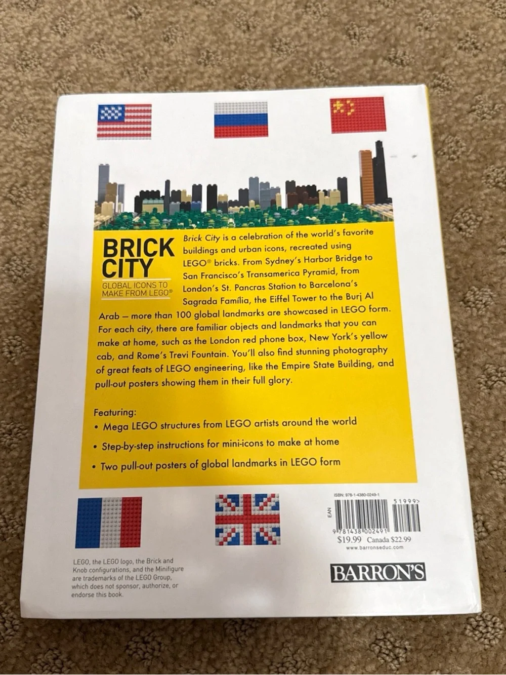 Lego Brick City Building Guide – Yellow, Blue, Red, White